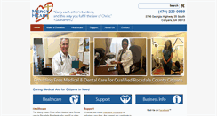 Desktop Screenshot of mercyheartclinic.com