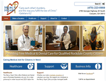 Tablet Screenshot of mercyheartclinic.com